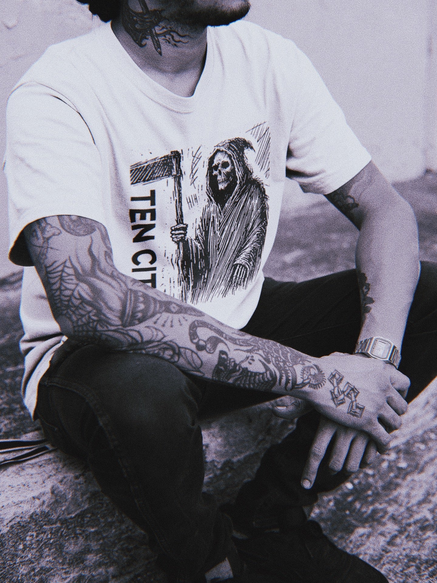 Ten City Reaper Tee