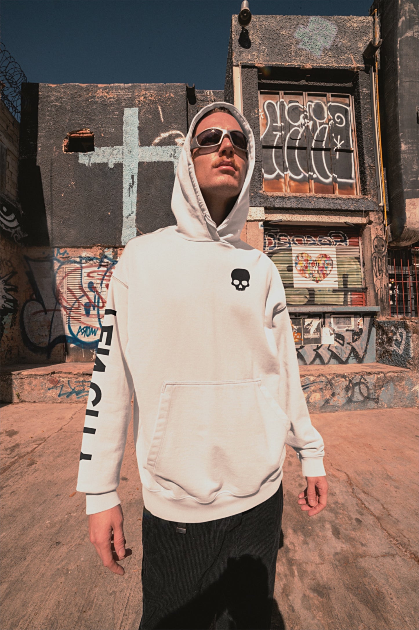 Ten City Skull Hoody